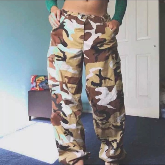 Camouflage Cargo Pants - Picture 1 of 3